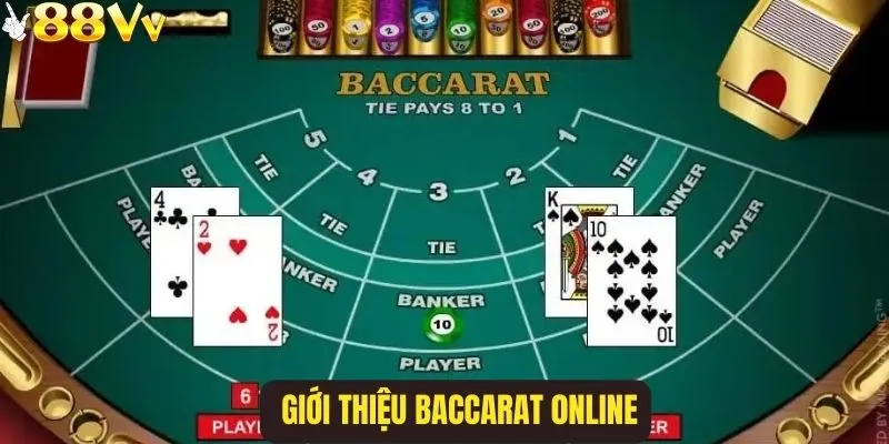 Baccarat online là trò chơi giải trí được đông đảo hội viên yêu thích
